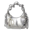 Crystal Bowknot Evening Clutch with Chain Strap