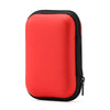 Red hard EVA protective case for a SanDisk Extreme portable SSD