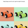 Wooden Push-and-Go Race Cars for Kids – Set of 4 Mini Toy Vehicles