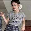 Kids' Summer T-Shirt and Ruffle Skirt Set