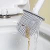 Silicone Toilet Brush with Wall-Mount Holder