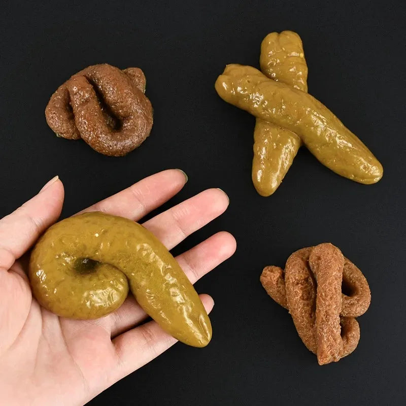 Realistic Fake Poop Prank Toy – Soft Squishy Gag Gift