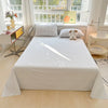 Organic Cotton Percale Bed Sheet Set with Pillowcases