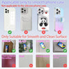 Reusable silicone suction cup phone mount for hands-free viewing, suitable for smooth and clean surfaces like glass and ceram