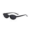 Retro Oval Sunglasses with UV400 Protection
