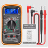Compact Digital Multimeter with LCD Backlight for Electrical Testing