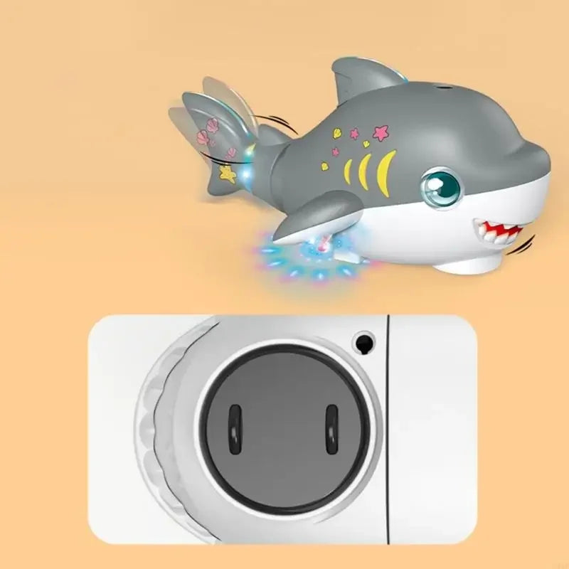 Electric Shark Toy with Music, Lights & Floating Ball