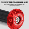 CNC Aluminum Motorcycle Handlebar End Plugs with Rubber Grip