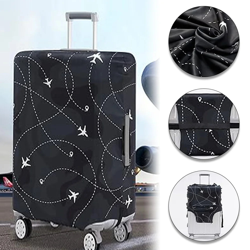 Stretch Fabric Luggage Cover for Suitcases (18-32 Inch)