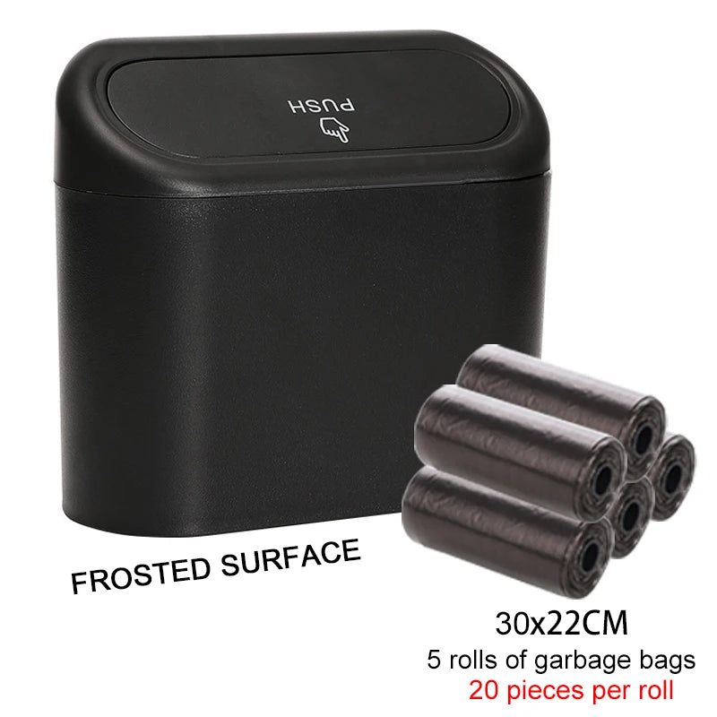 Vehicle Interior Trash Can Organizer