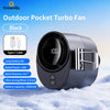 Portable Waist-Clip Fan with 6 Speed Settings