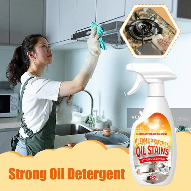 Kitchen Degreaser Spray - Powerful Stain & Grease Remover