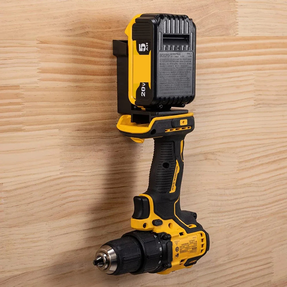 Battery & Tool Holder for 18V/20V Power Tools (5-Pack)