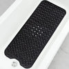 Extra Long Non-Slip Bathtub Mat with Suction Cups & Drain Holes