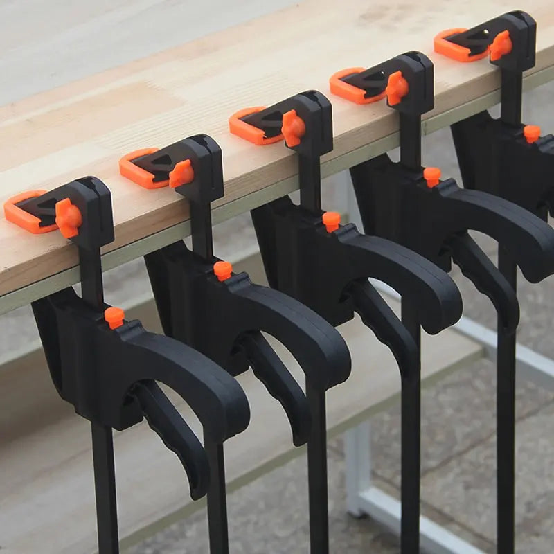4-Inch Quick-Release Woodworking Bar Clamps (Set of 2 or 5)