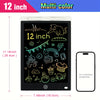 12-Inch LCD Writing Tablet for Kids – Reusable Electronic Drawing Board