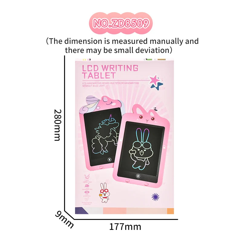 10.8-Inch Unicorn LCD Writing Tablet for Kids