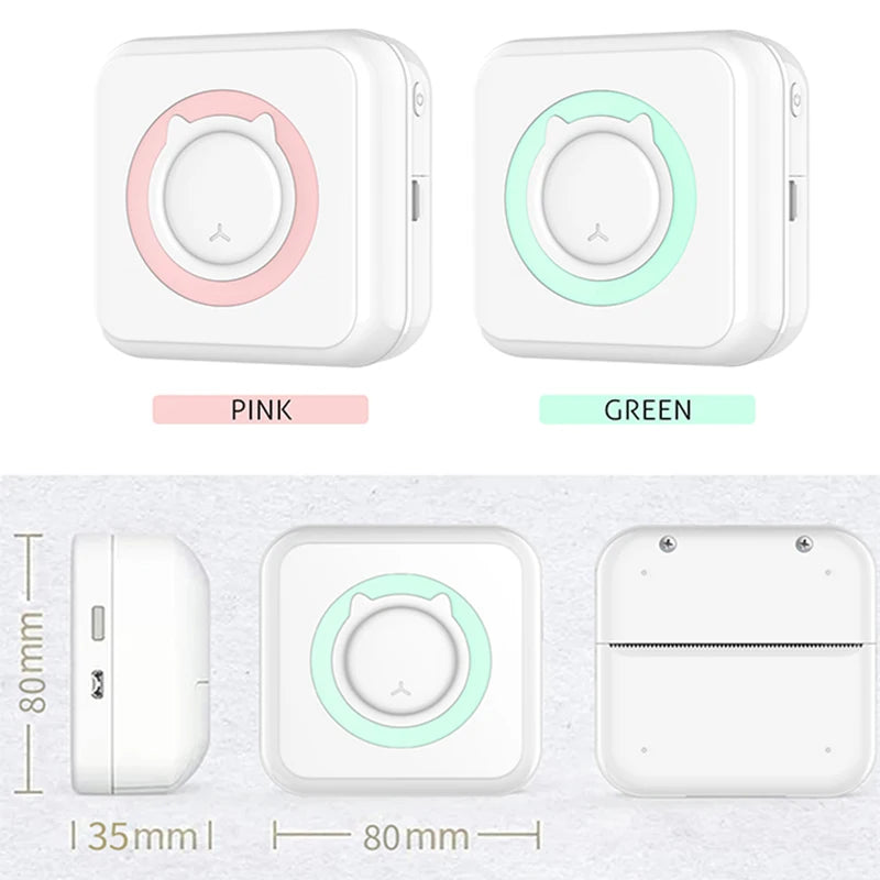Portable Bluetooth Thermal Pocket Printer