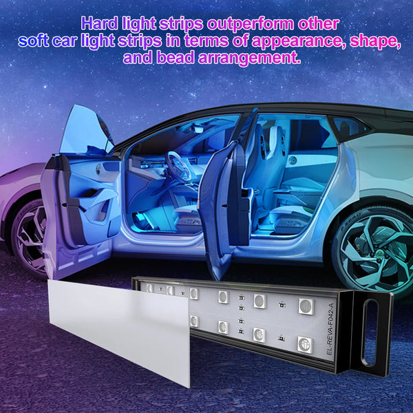 Smart Sync RGB Car Interior Light Bar with Music Mode