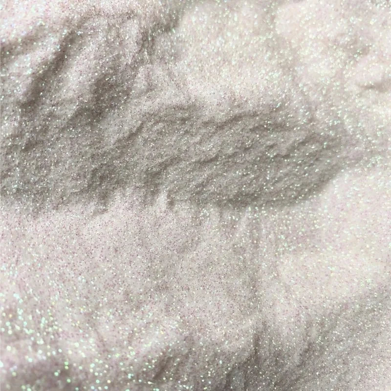 White Iridescent Ultra Fine Glitter Dust