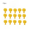 Fifteen yellow sticky fruit fly trap balls for indoor and outdoor pest control