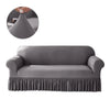 Stretch Sofa Slipcover with Skirted Edge