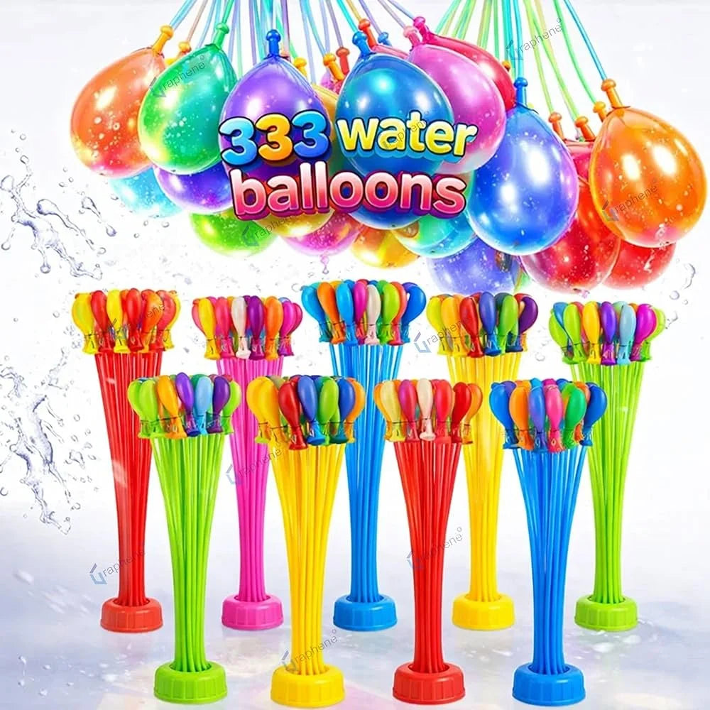 Fast-Fill Water Balloons for Summer Pool Parties & Outdoor Fun