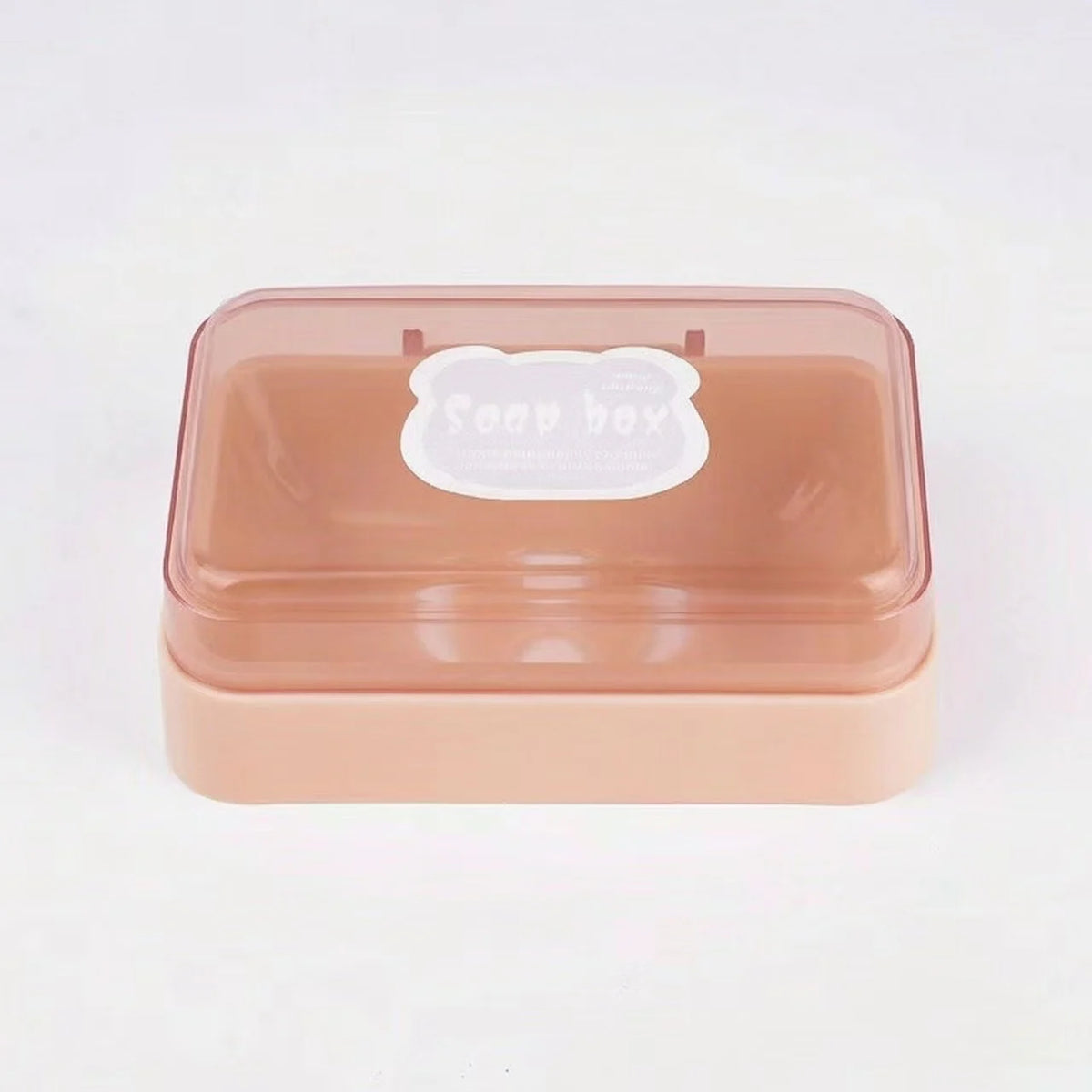 Dustproof Drainage Soap Dish with Lid