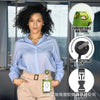 Frog Retractable Badge Holder with Lanyard – Cute ID Card Reel for Work & School