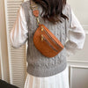 Leather Waist Bag with Adjustable Strap – Women's Crossbody Fanny Pack