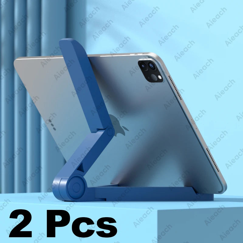 Support Pliant Ajustable pour Tablettes et Smartphones