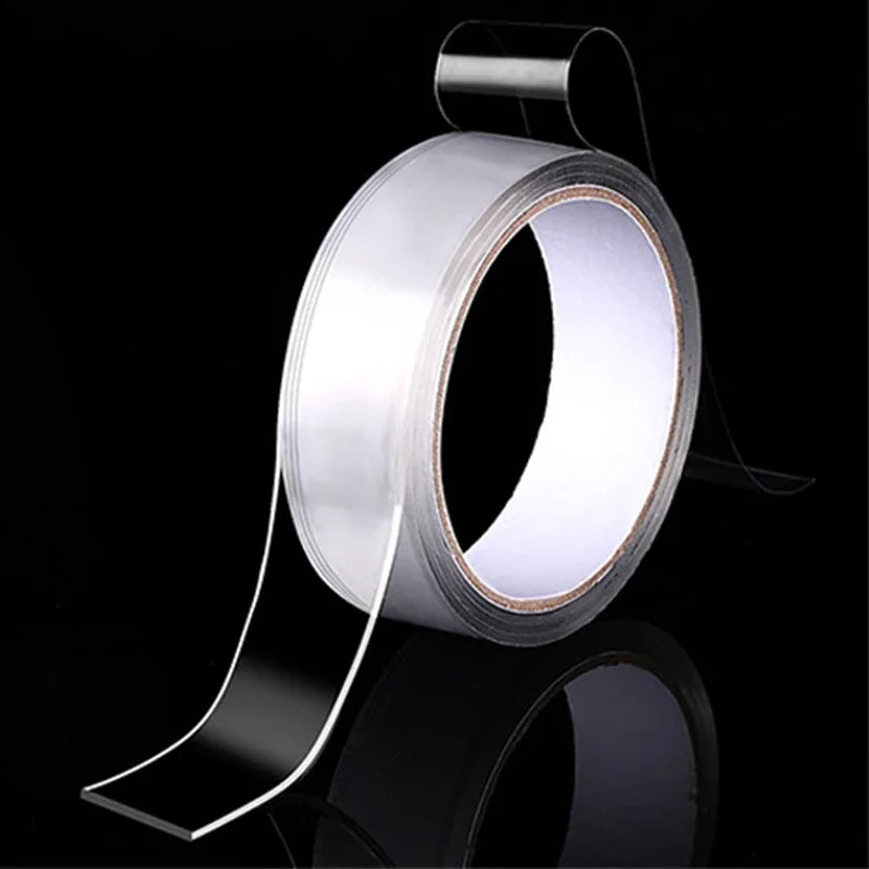 Nano Double-Sided Adhesive Tape, Strong Waterproof Clear Mounting Tape