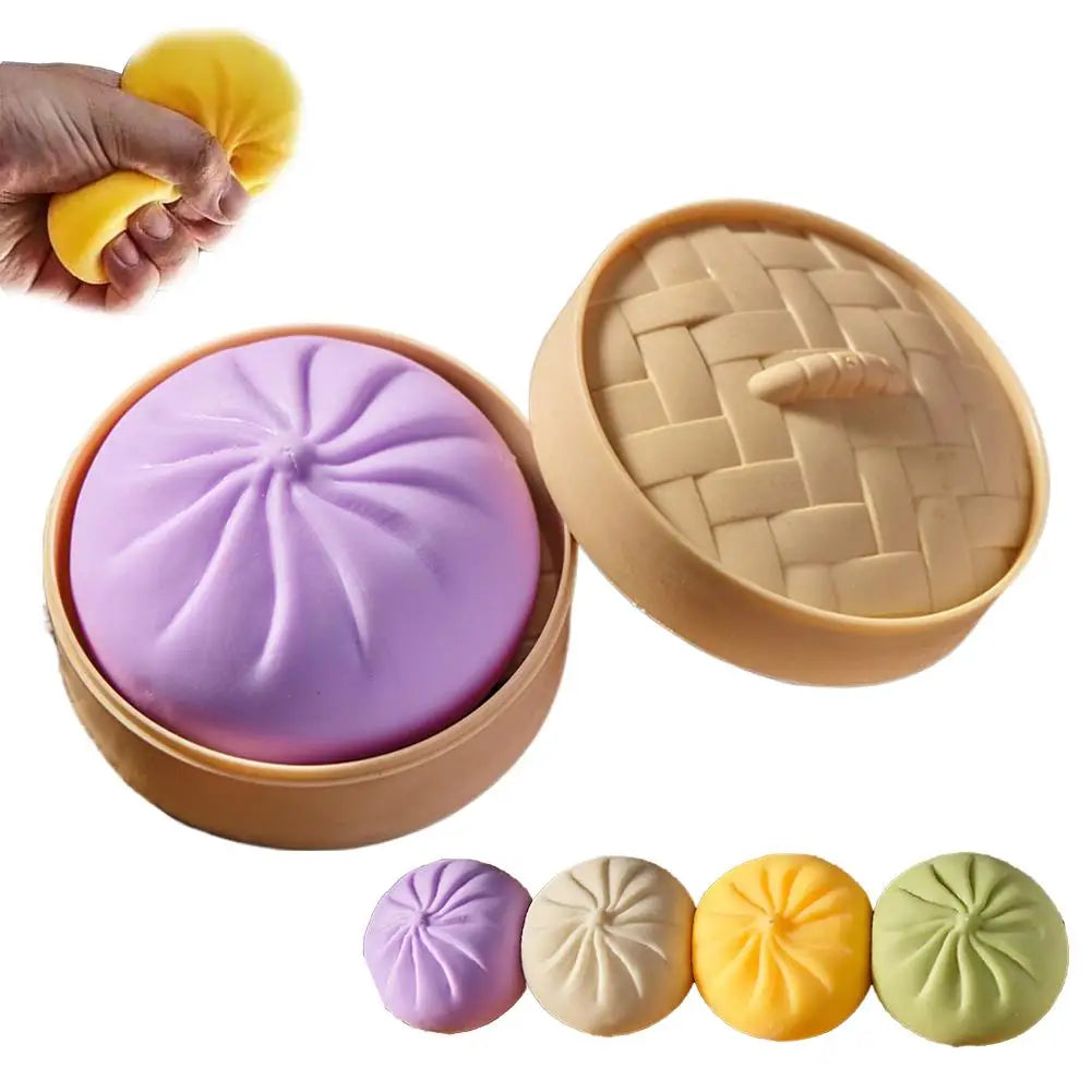 Jouet anti-stress Char Siu Bao réaliste