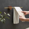 Adjustable Wood Towel Rack