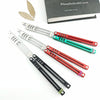 Balisong Training Knife with 440C Blade and Aluminum Alloy Handles