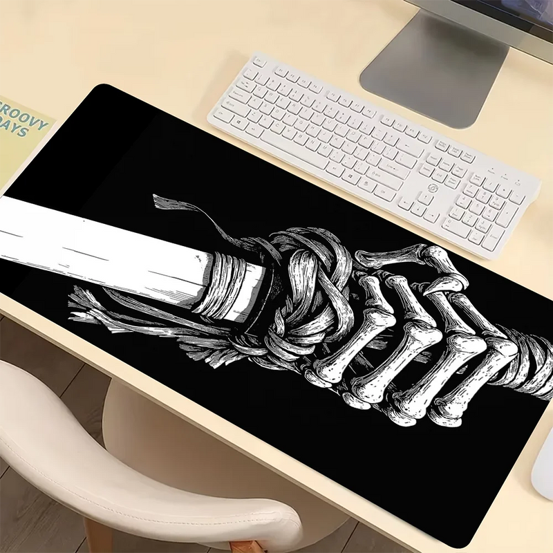 وسادة ماوس ألعاب كبيرة بقاعدة مانعة للانزلاق