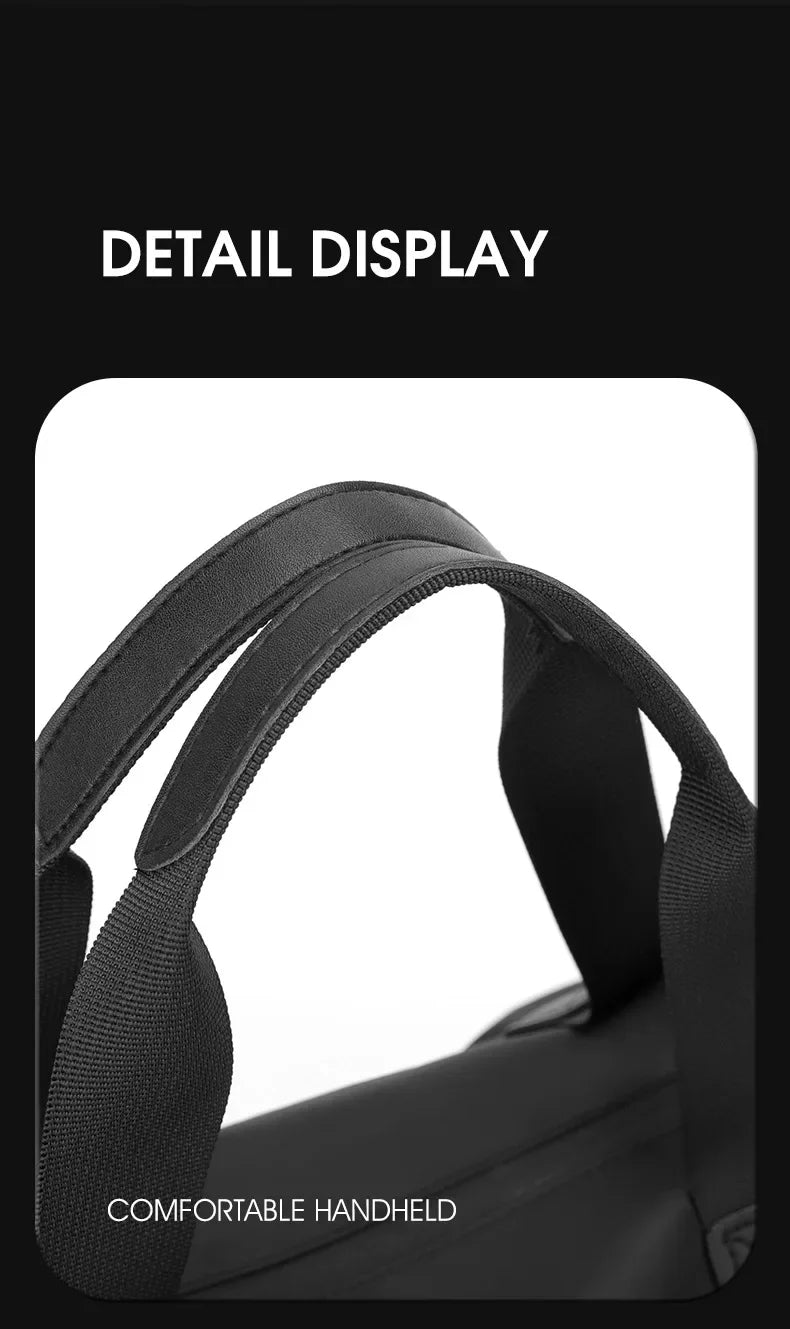 Versatile Travel Gym Bag with Wet/Dry Separation