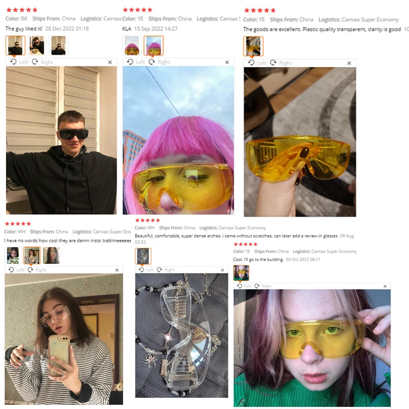 Ventilated Cycling Goggles with UV Protection