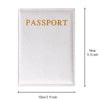 Elegant Rose Gold Passport Cover