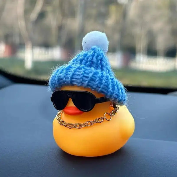 Whimsical Rubber Duck Dashboard Decor