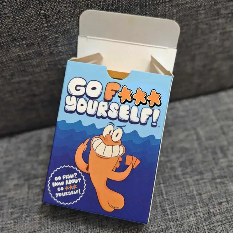 Go Fish Card Game – Funny Family Party Game with a Twist