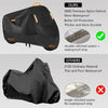 All-Weather Motorcycle Cover with UV Protection