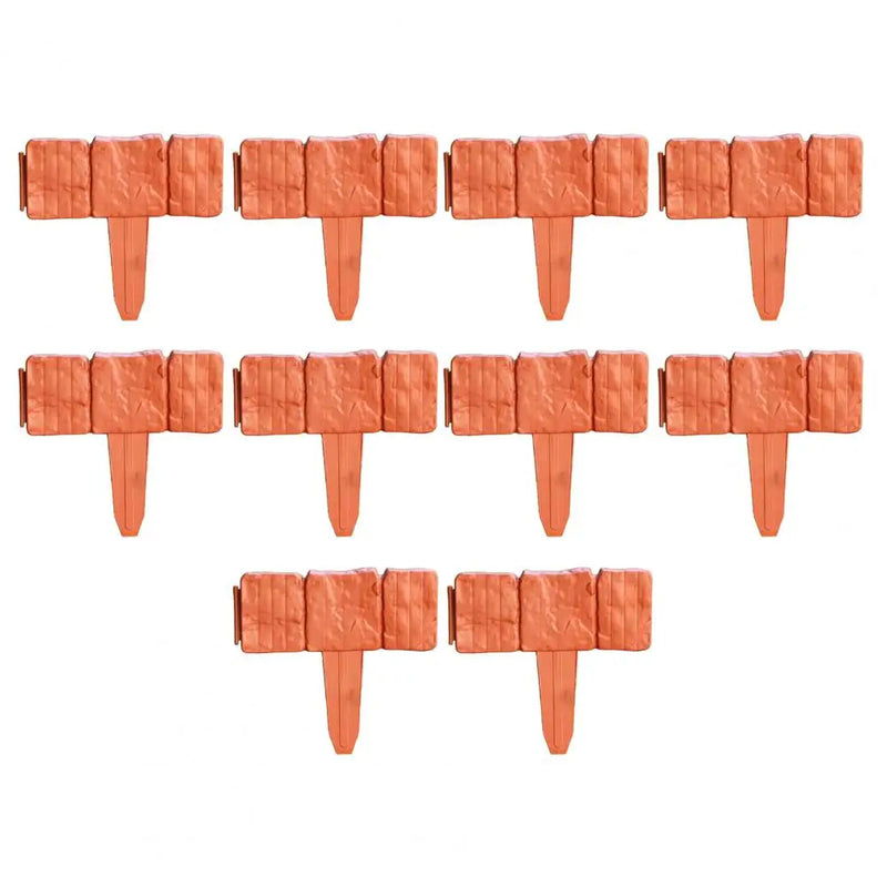 No-Dig Plastic Garden Edging Panels
