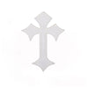 Embroidered Cross Patches with Iron-On Backing (Set of 10)