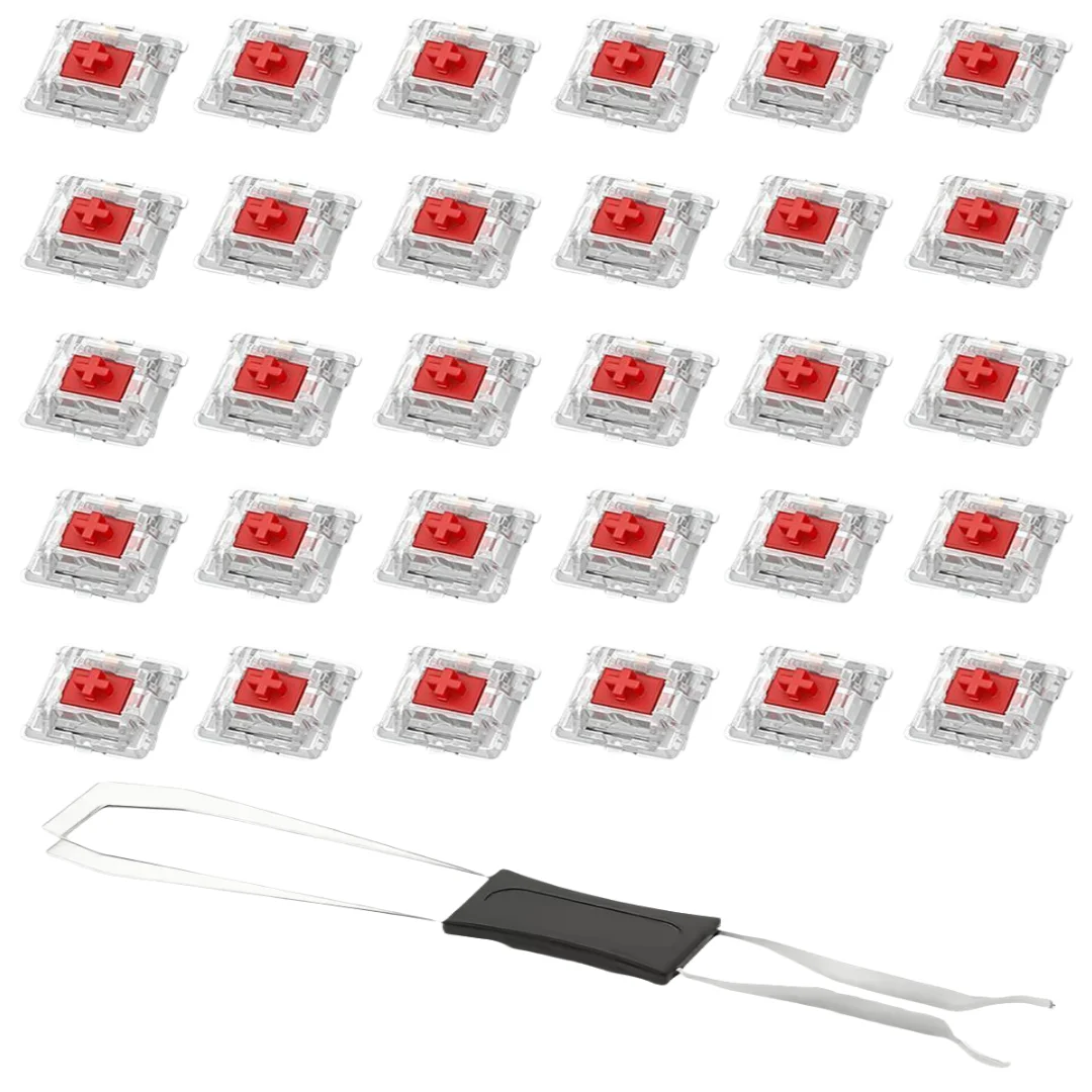 Custom Mechanical Keyboard Switch Set with Keycap Puller