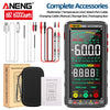 Professional 6000-Count Digital Multimeter with NCV Detection and Rechargeable Battery