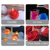 3D Rose Silicone Mold for Baking, Chocolate, Ice Cubes & Candle Making
