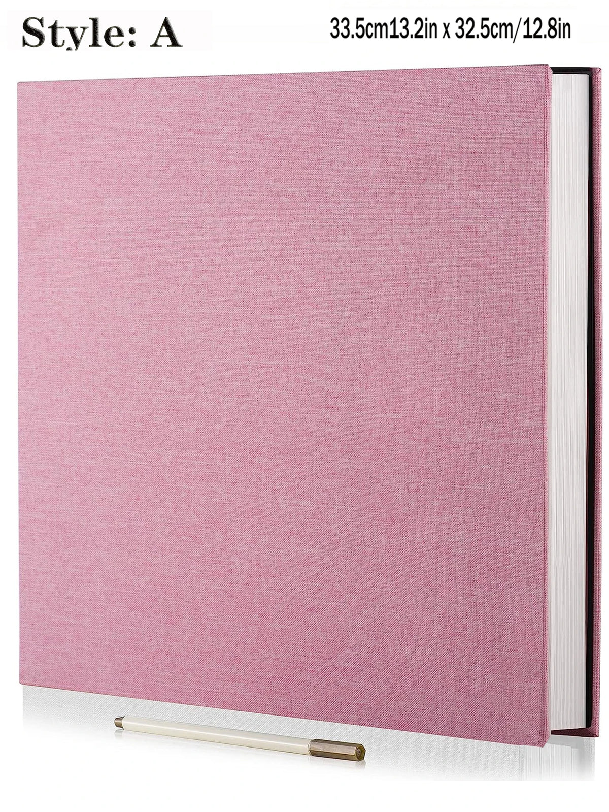 Linen Self-Adhesive Photo Album for Scrapbooking and DIY