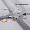 Clear PEVA Shower Curtain Liner with Hooks