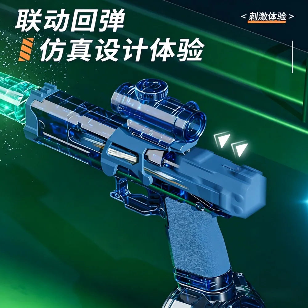 Electric Automatic Water Gun with Remote Trigger